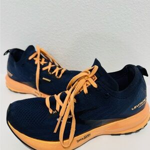 Brooks Women's Athletic Shoes in Navy and Orange